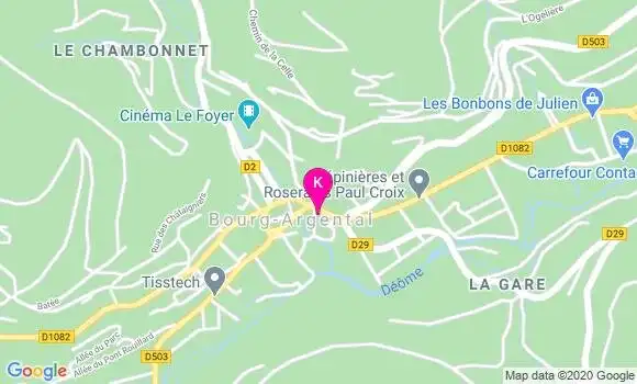Localisation Pascal Gaillard