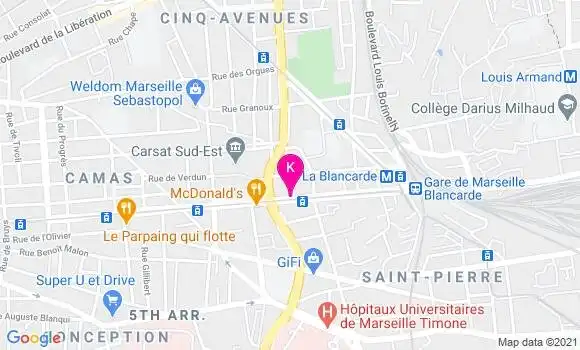 Localisation Thierry Nicosia