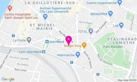 Localisation Yann Chapotton