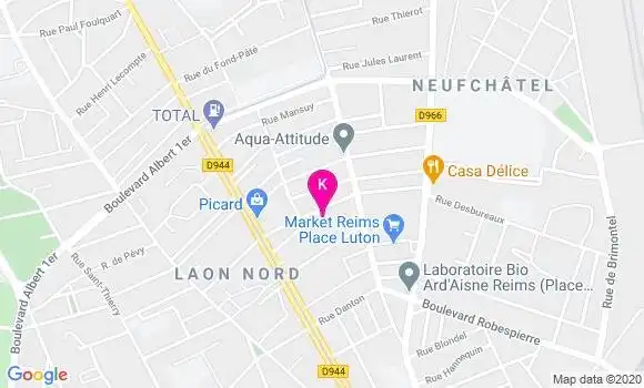 Localisation Eva Hazard