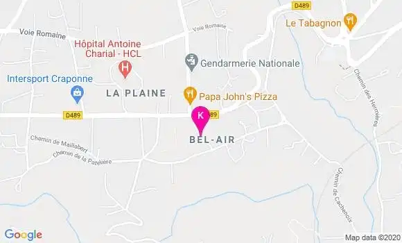 Localisation Melanie Le Gall
