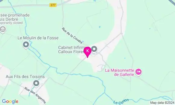 Localisation Coline Godegrand