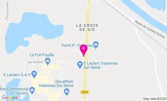 Localisation Charlene Jourdain