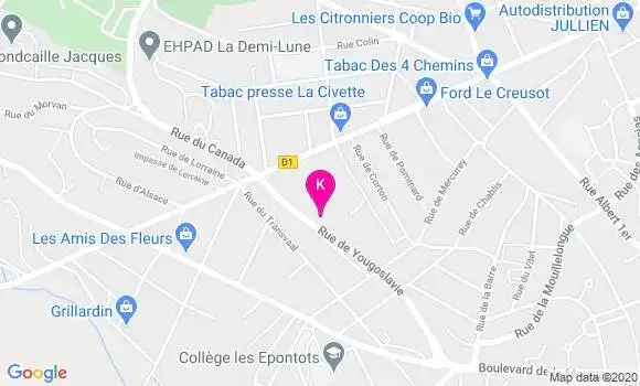 Localisation Pierre Emmanuel Villette