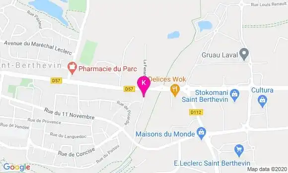 Localisation Francois Michel Peulens