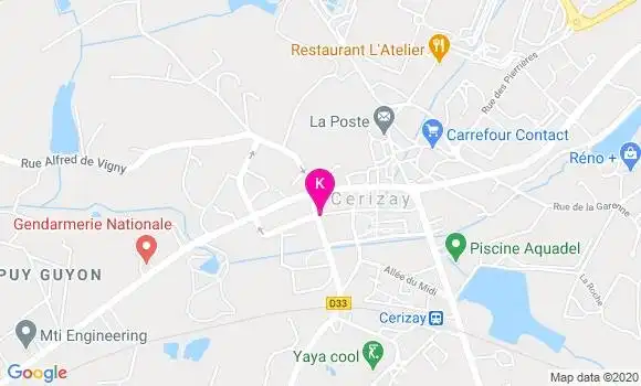 Localisation Jean Pierre Deshaies