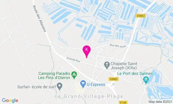 Localisation Eric Dugas