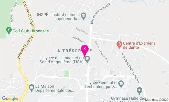 Localisation Christel Cazaoulou