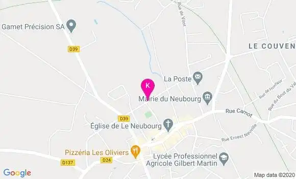 Localisation Paul Christain