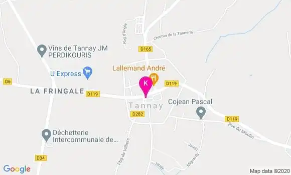 Localisation Pauline Maillard