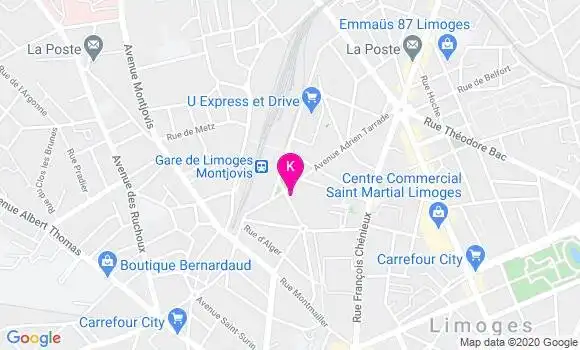 Localisation Quentin Bardaud