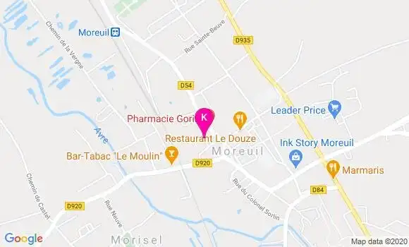 Localisation Vincent Mazure