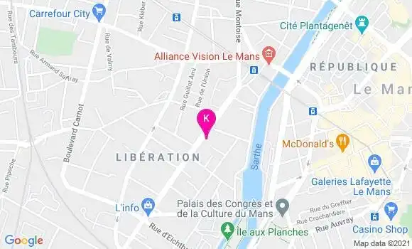 Localisation Nicolas Deneu