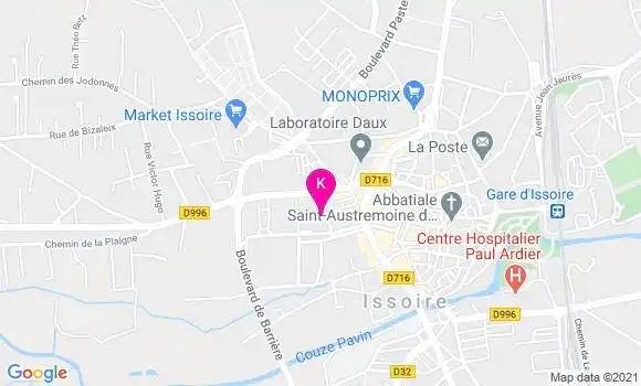 Localisation Laurent Fouilhoux