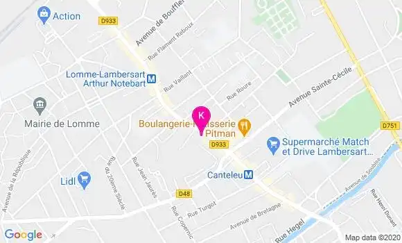 Localisation Francois Xavier Pucel