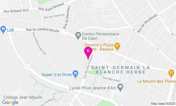Localisation Hortense Legeay