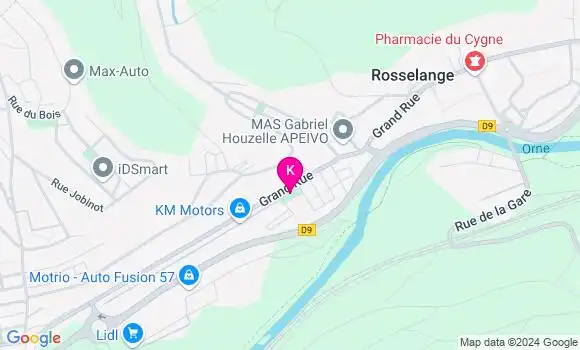 Localisation Caroline Gedor
