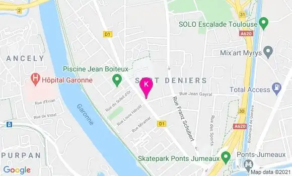Localisation Caroline Vallet