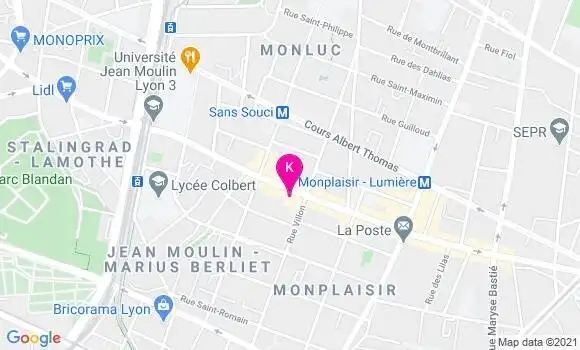 Localisation Frederic Bernard