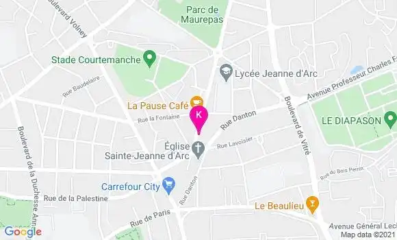 Localisation Marc Thibault