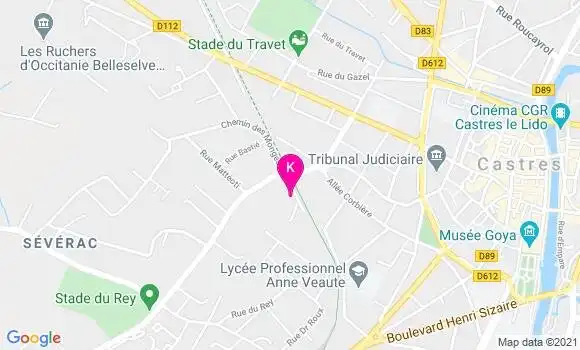 Localisation Matthieu Catoen