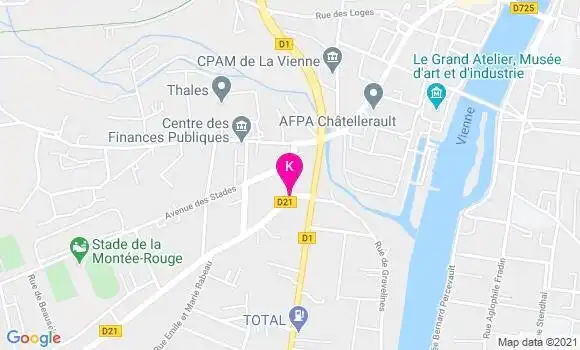 Localisation Gilles Jamain