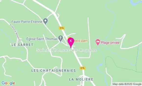 Localisation Delphine Rivoirard