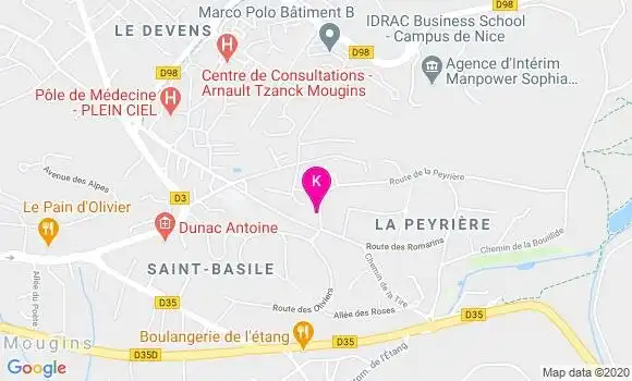 Localisation Nathalie Devaux Emkeyes