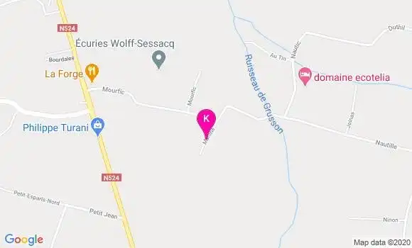 Localisation Xavier Garouste