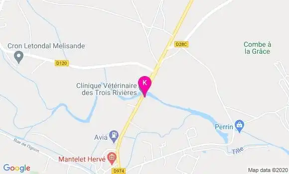 Localisation Celia Oudin