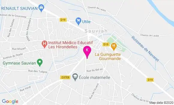 Localisation Laetitia Courtines
