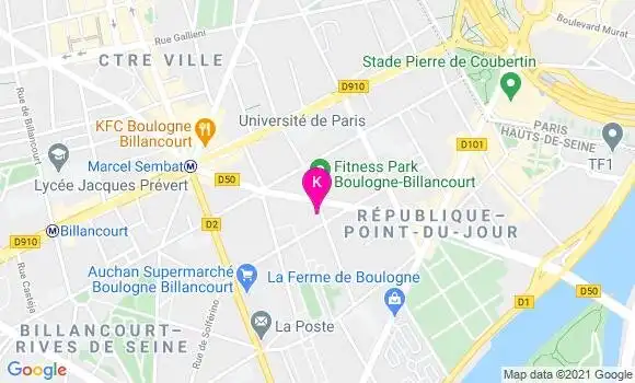 Localisation Virginie Joyce Togores