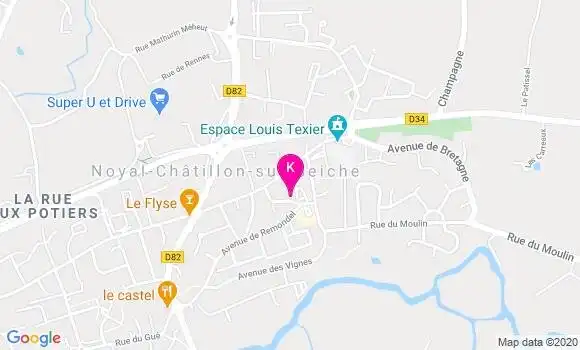 Localisation Claudine Colombet