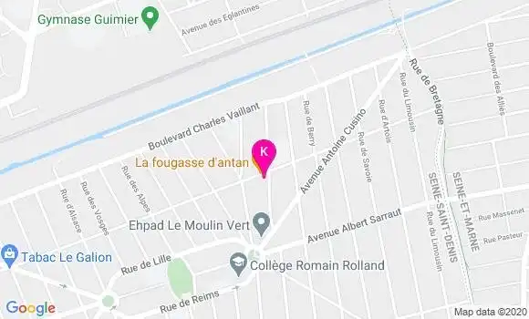 Localisation Fabrice Jimenez
