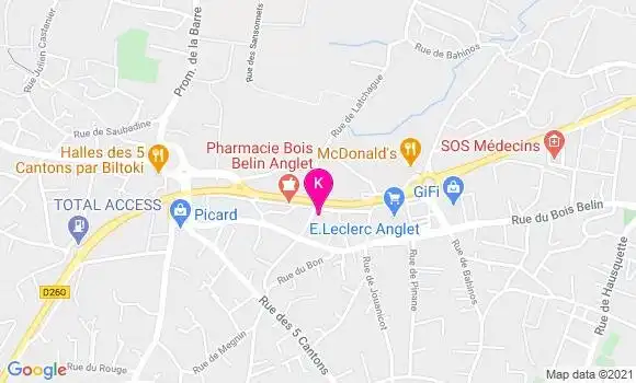 Localisation Manon Arias