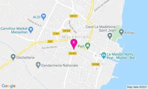Localisation Vanessa Chambraud