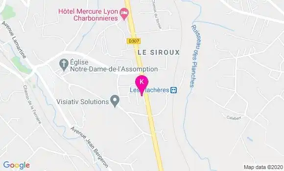 Localisation Fabrice Cointet
