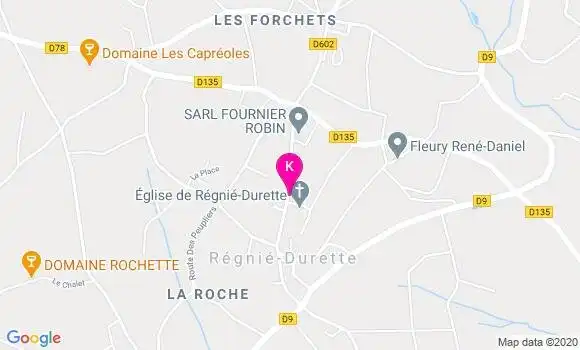 Localisation Aline Saint Didier Cognard