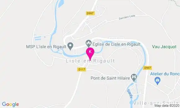Localisation Bernard Chatenet