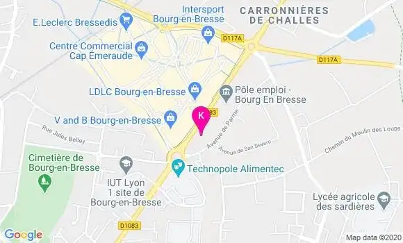 Localisation Matthieu Cambier