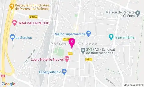 Localisation Fabienne Garcia