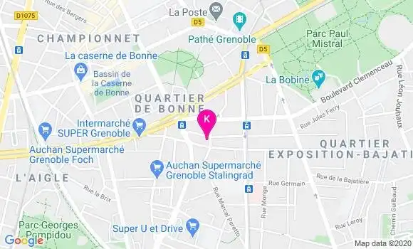 Localisation Jacques Vaillant