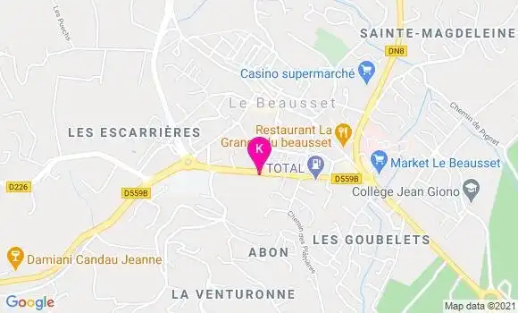 Localisation Bruno Mitaine