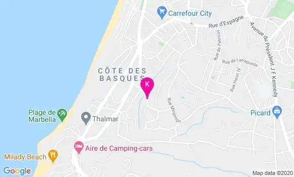 Localisation Helene Pedeutour