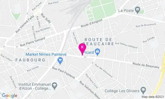 Localisation Patricia Baux