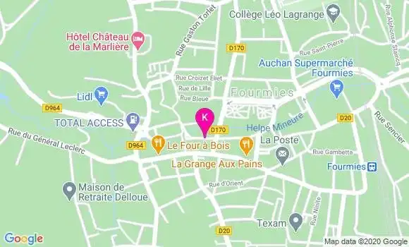 Localisation Julie Rigaud Lerbier