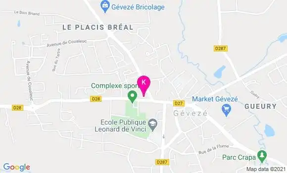 Localisation Xavier Martel