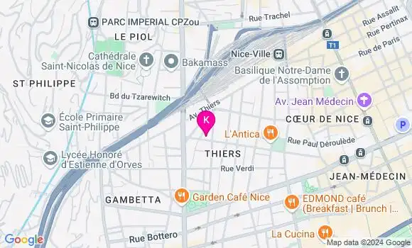 Localisation Eric Garnier