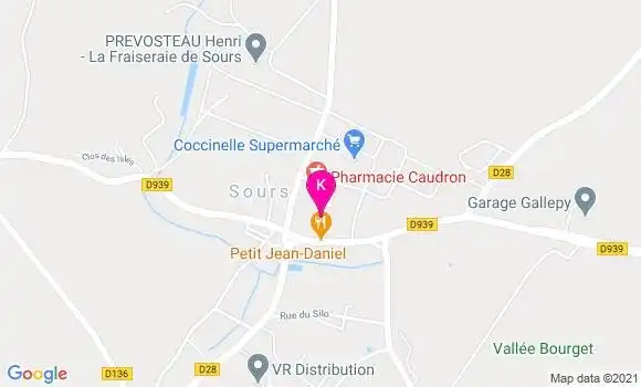 Localisation Cecile Duret