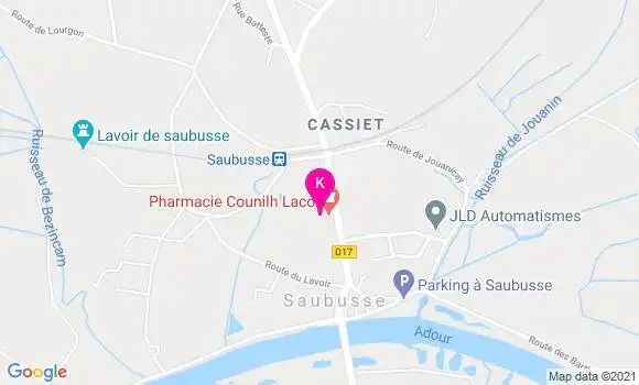 Localisation Xavier Colson
